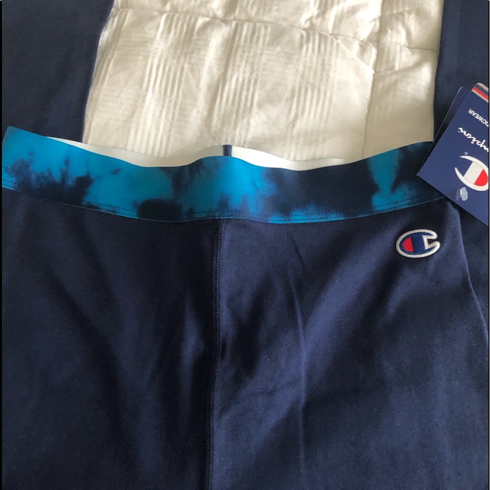 🐬New Authentic Champion Leggings in Blue Mix🐬